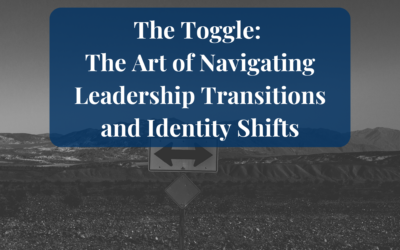 The Toggle:  The Art of Navigating Leadership Transitions and Identity Shifts